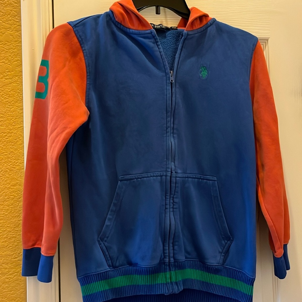 U.S.Polo Association zip up hoodie